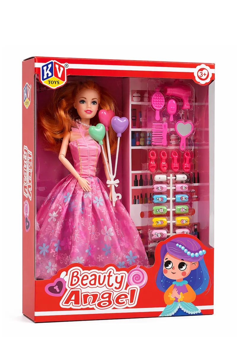 Beauty Angel Barbie Doll Set