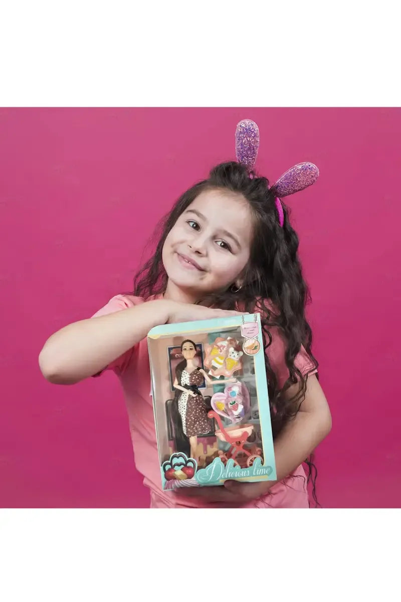 Kiddy Delicious Time Barbie Doll Set