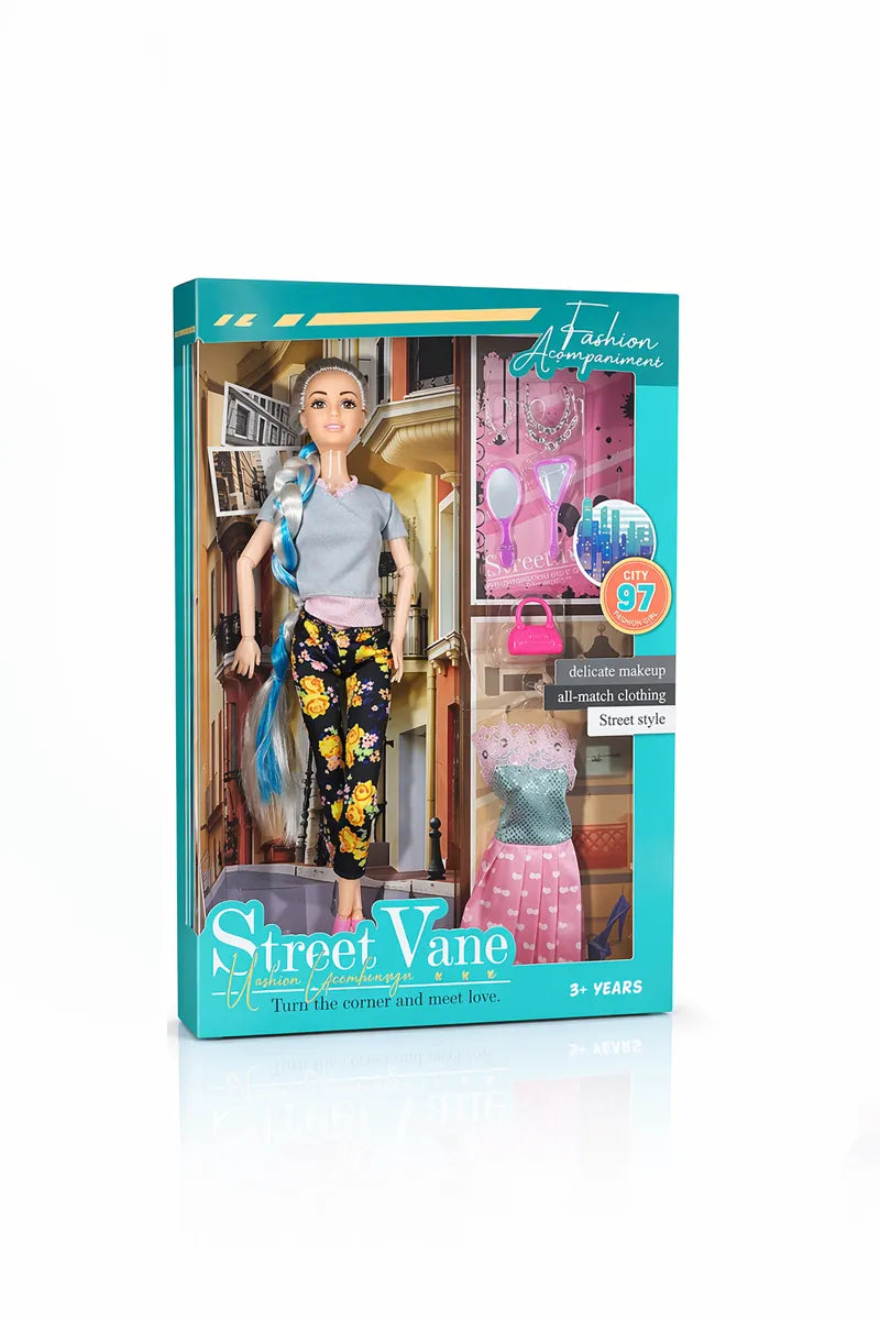 Kiddy Street Vane Barbie Doll Set