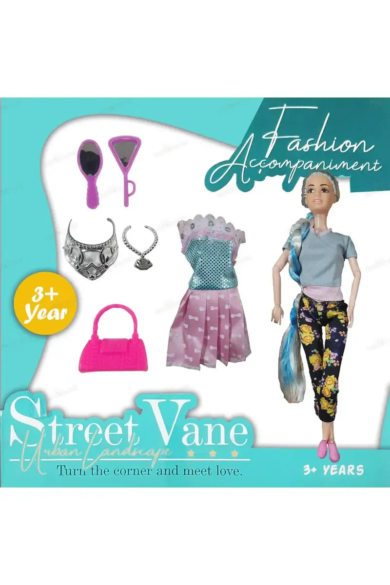 Kiddy Street Vane Barbie Doll Set