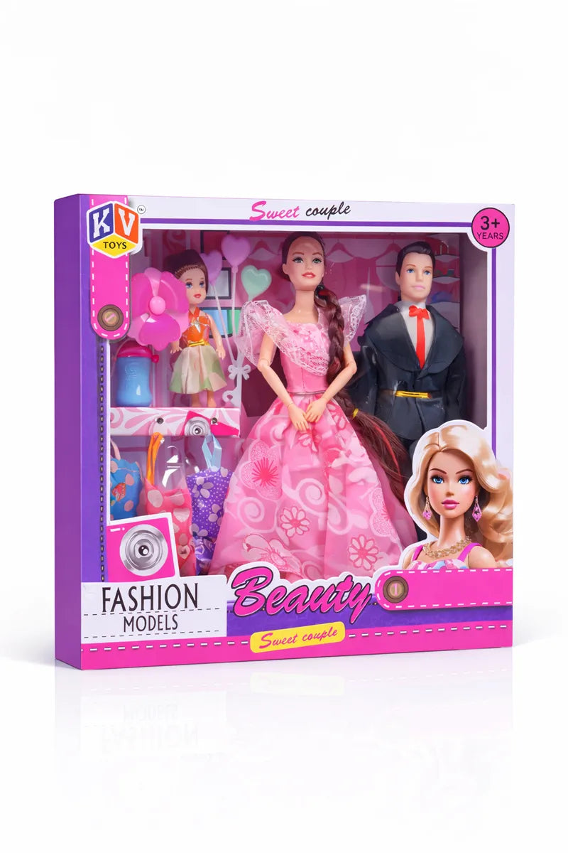 Barbie Fashion Couple Model Dolls