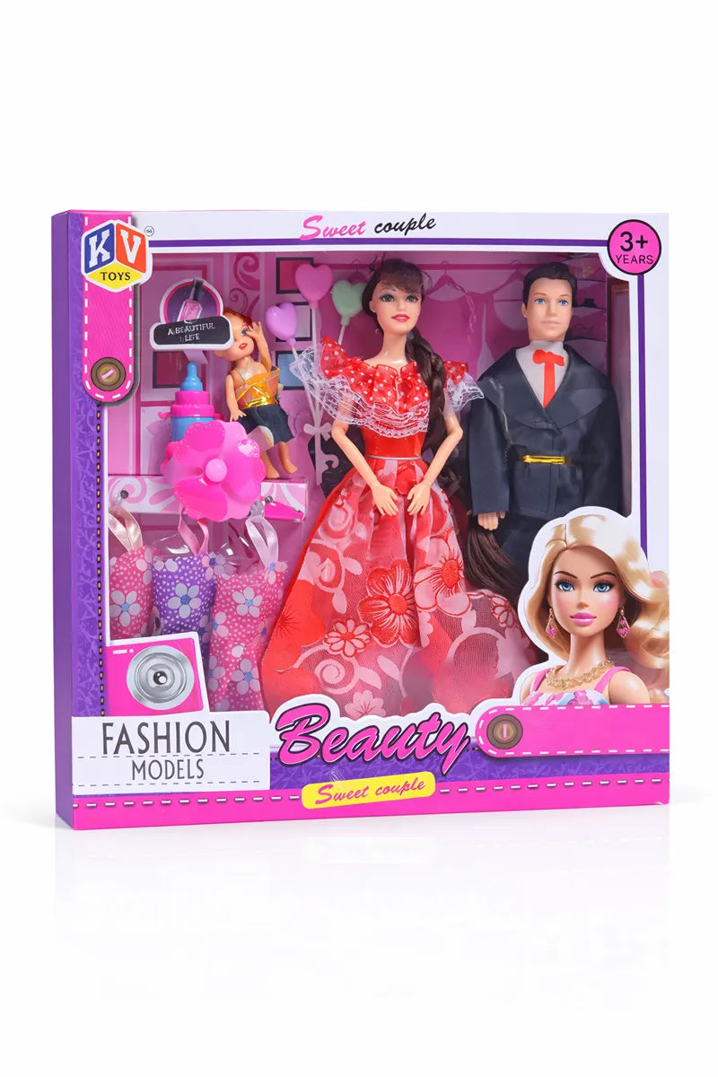 Barbie Fashion Couple Model Dolls