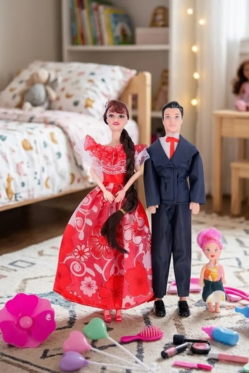 Barbie Fashion Couple Model Dolls