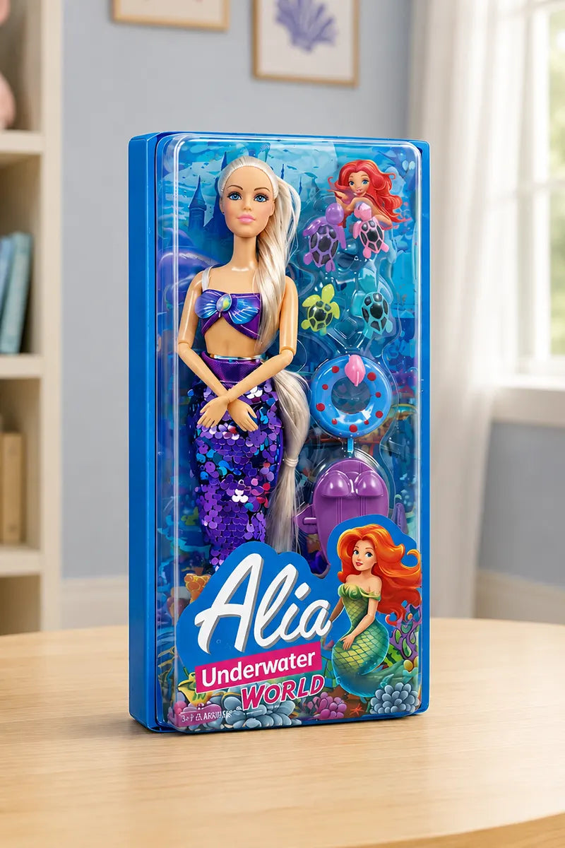 Alia Barbie Doll Set - Underwater World Set