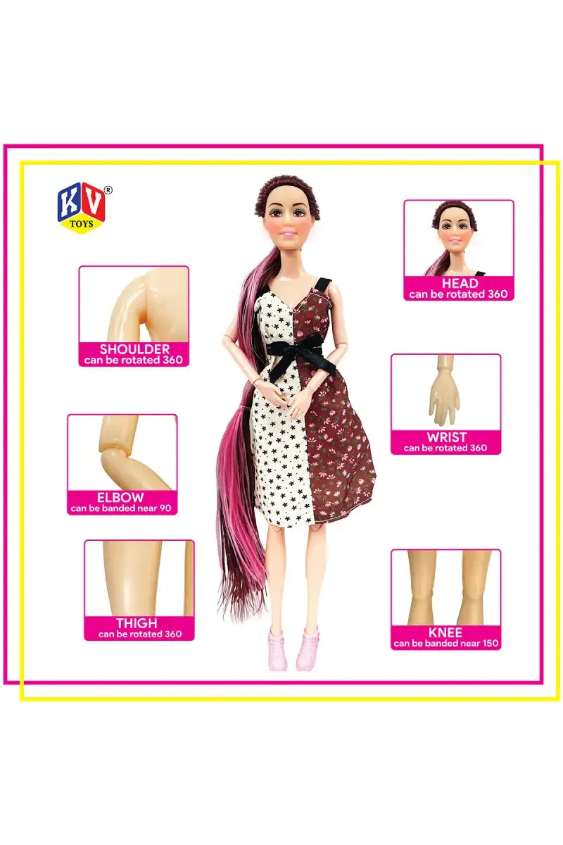 Alia Barbie Doll Set - Delicious Time Kitchen Set