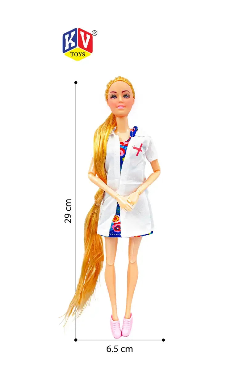 Alia Nurse Style Barbie Hospital Set