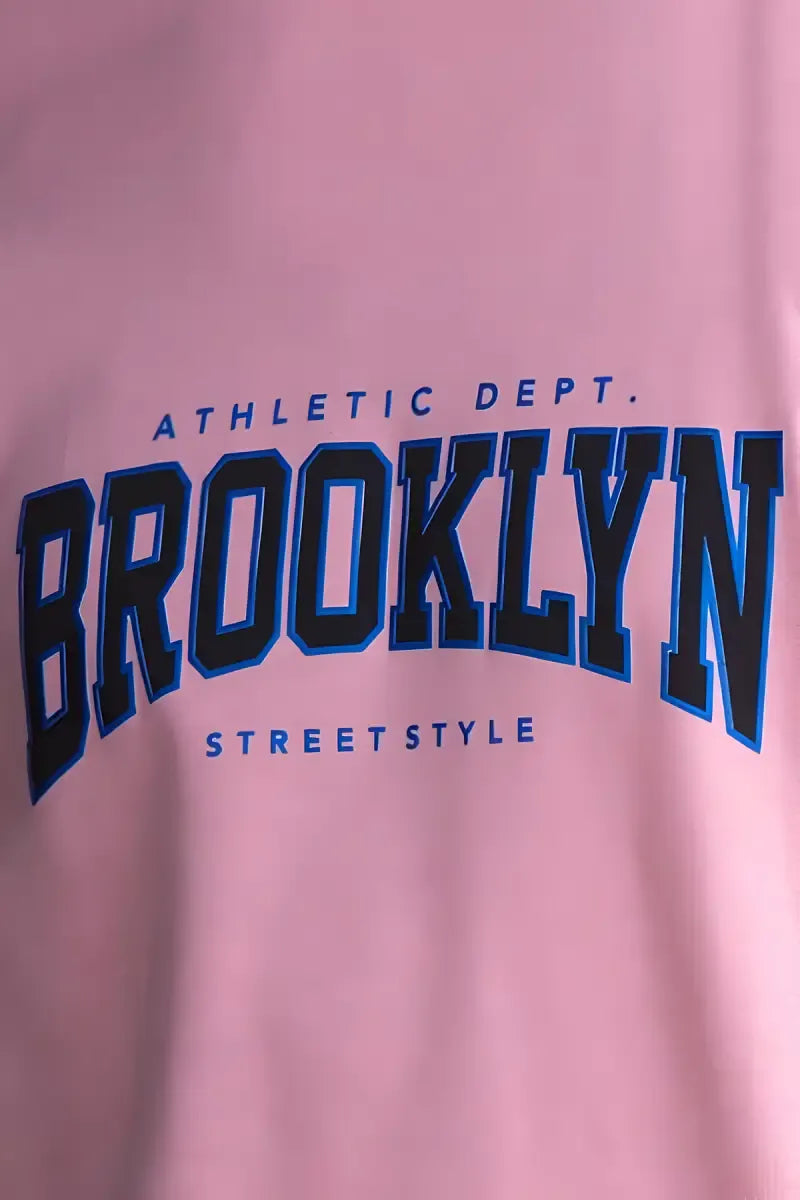 Cotton Typographic Print Sweatshirts for Men - Sky Floter's (Style men027238) - Pink