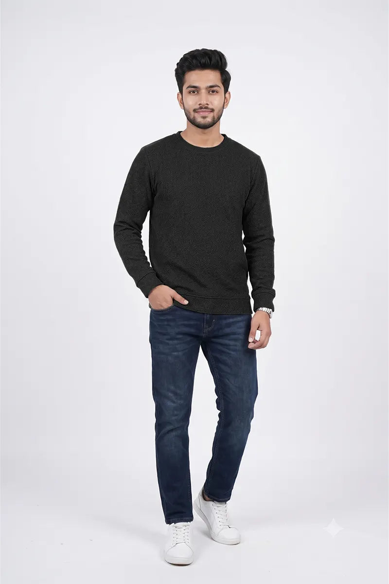 Cotton Regular Fit Sweatshirt for Men