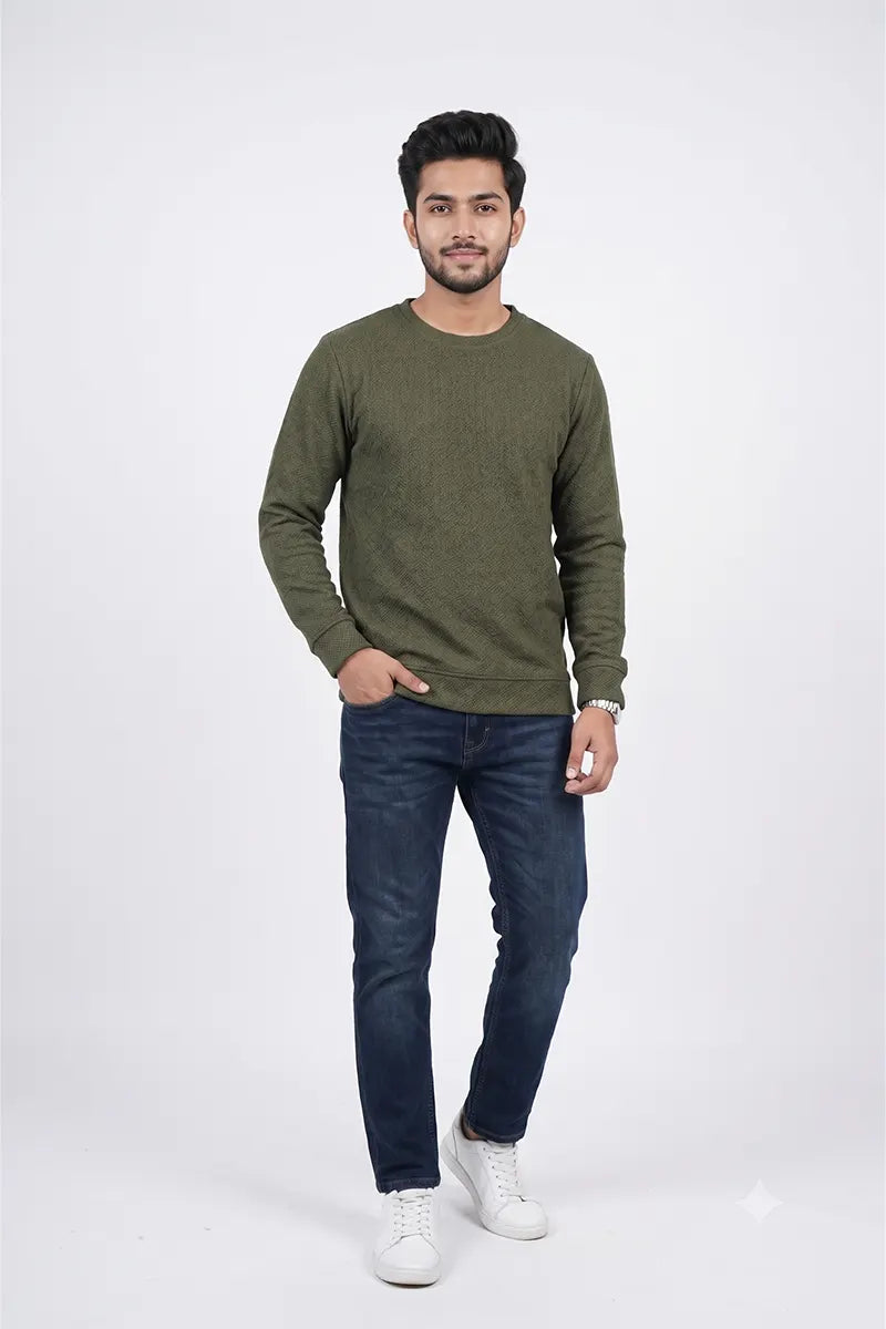 Cotton Regular Fit Sweatshirt for Men
