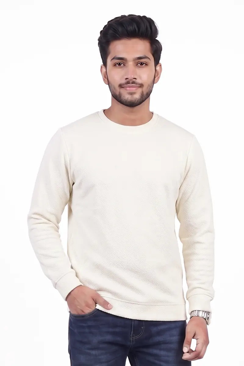 Cotton Regular Fit Sweatshirt for Men