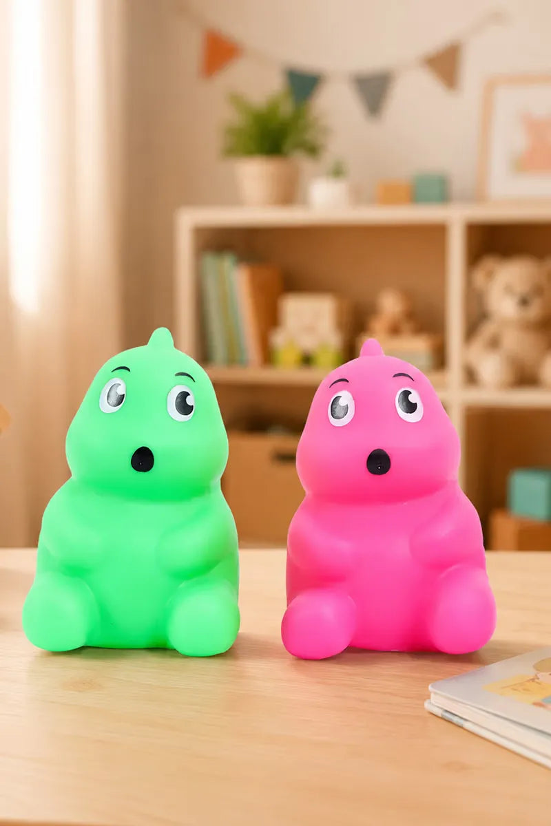 Dino Squeezy Toys - Pack of 2 (Multicolor)