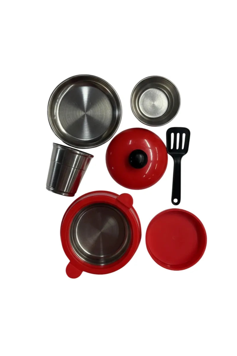 Stainless Steel Kitchen Toy Set for Kids