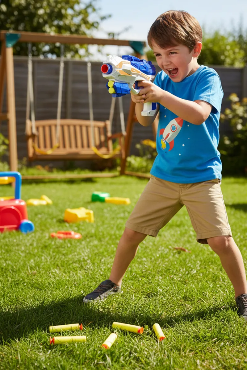 RAVIL’S Heat Soft Space Gun Toy