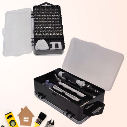 Screwdriver Electronic Laptop Mobile Repair Tool Kit (117 Pcs Set)