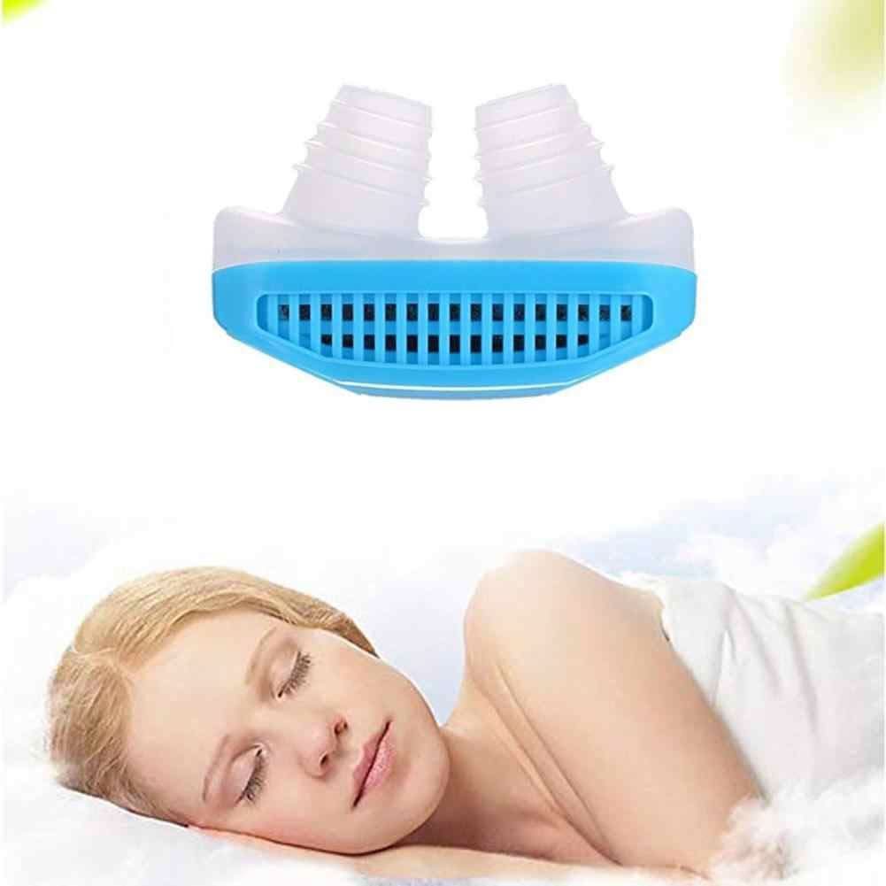 2 In 1 Anti Snoring And Air Purifier Nose Clip For Prevent Snoring And Comfortable Sleep HP DD
