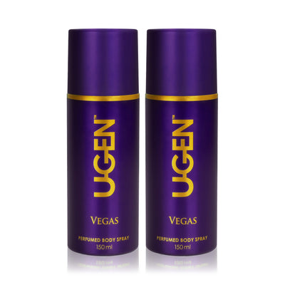 Ugen Vegas Deodorant 150Ml (Pack Of 2)
