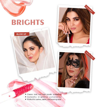 Love Earth Liquid Lip Gloss Brights - Pack of 3