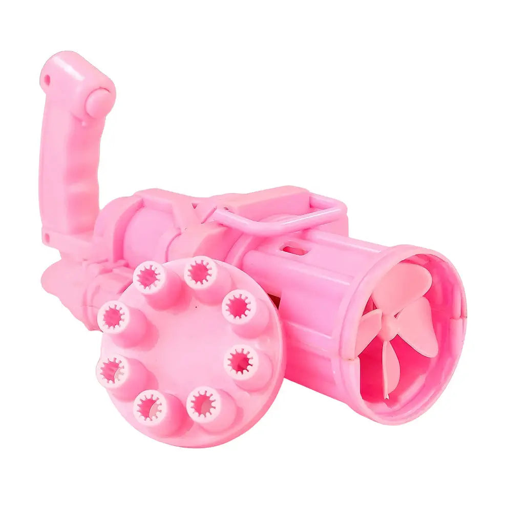 8-Hole Battery-Operated Bubble Gun – Fun Toy for Kids HP DD