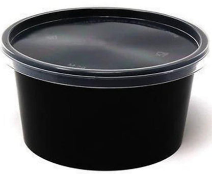 Plastic Food Container Lid (400ml, Pack of 100) - HalfPe