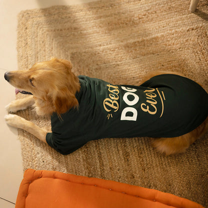 HUFT Fleece Dog Sweatshirt - Dark Green1