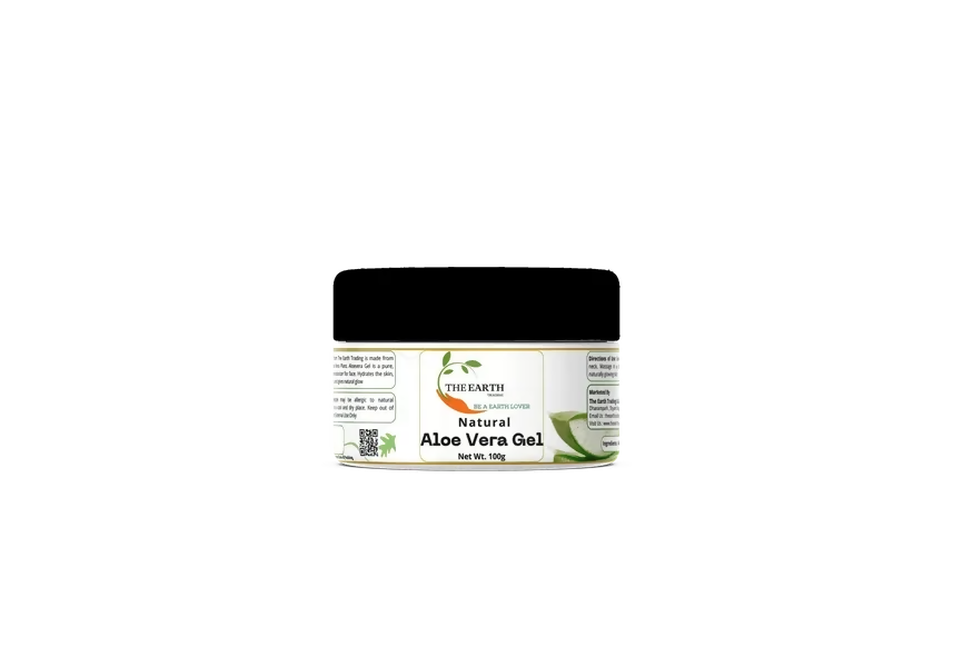 The Earth Trading Aloe Vera Soothing Gel for All types of Skin - 100g