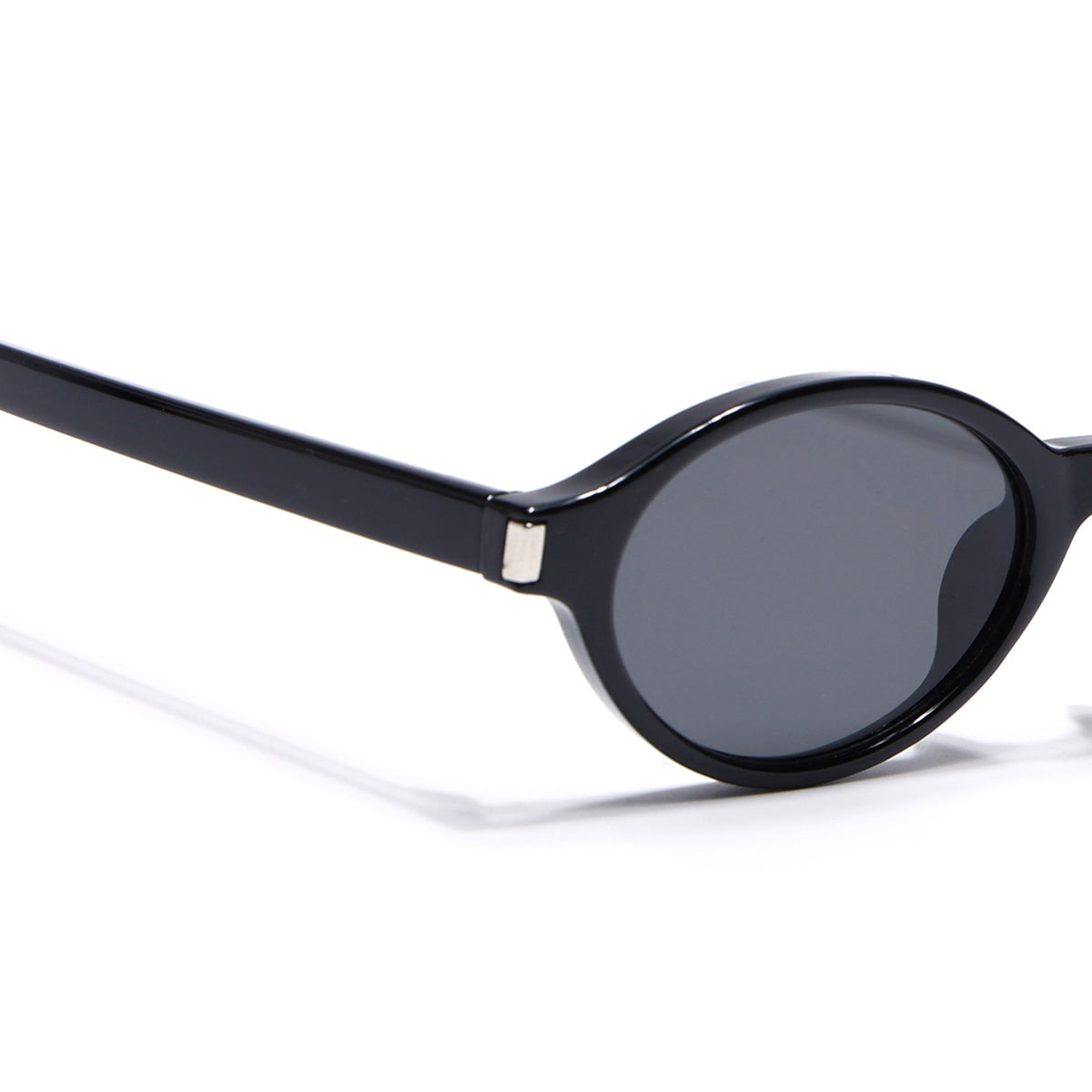 Bloom Black Oval Sunglasses for Women - view 5