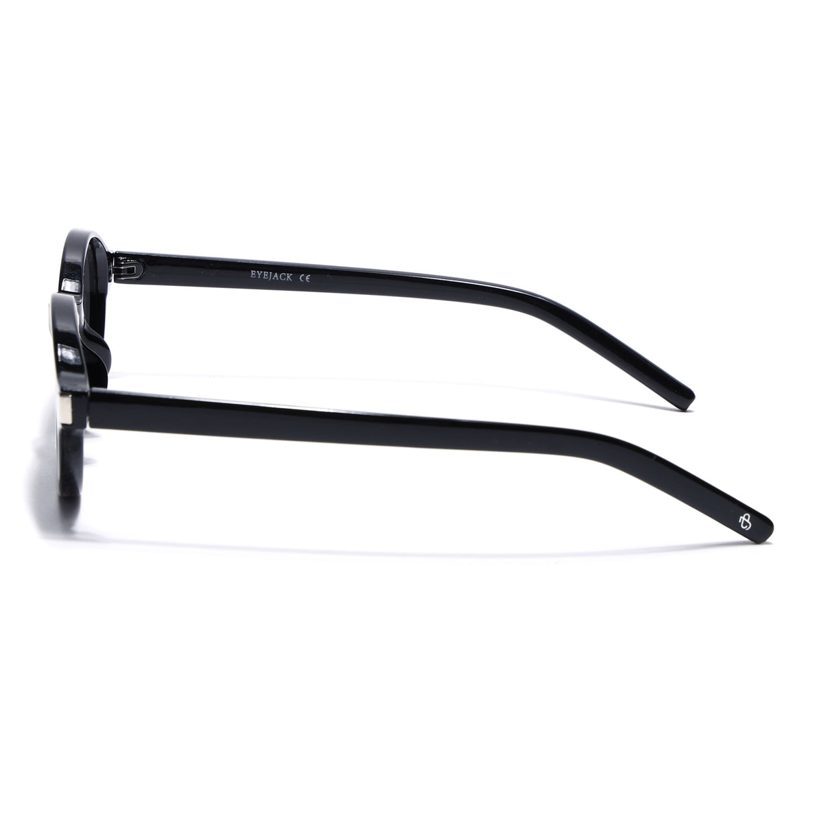Bloom Black Oval Sunglasses for Women - view 7