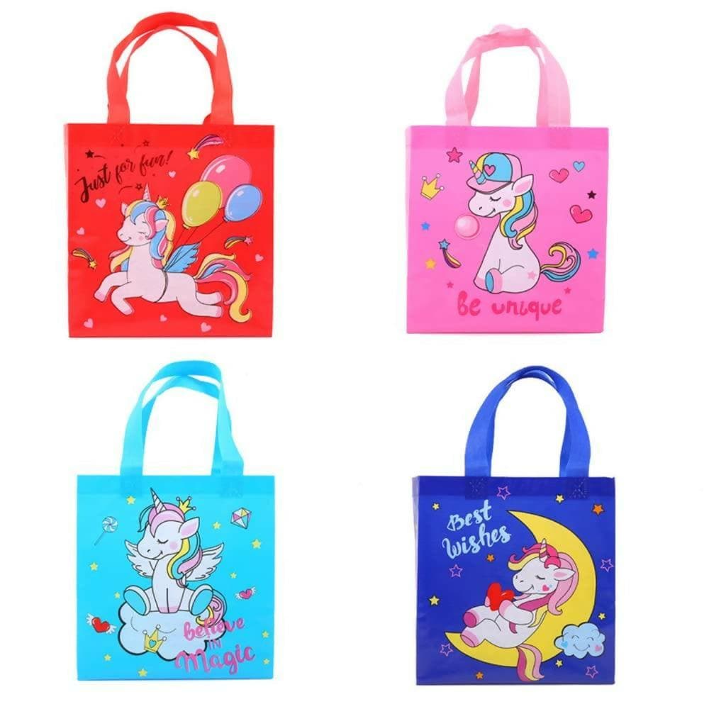 Unicorn Theme Party Bags (Pack Of 10pcs) - HalfPe