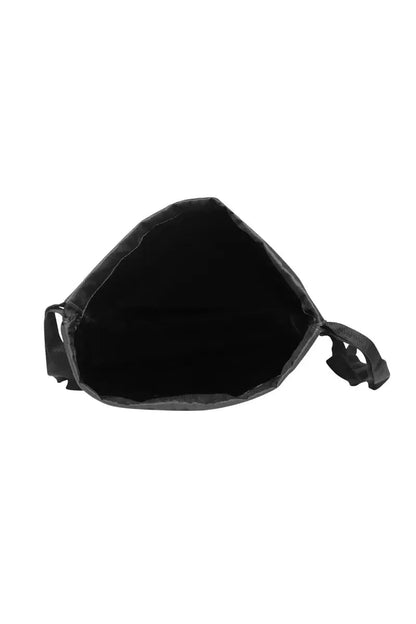 Double Shoulder Travel Drawstring Backpack for Unisex - Black SUPER