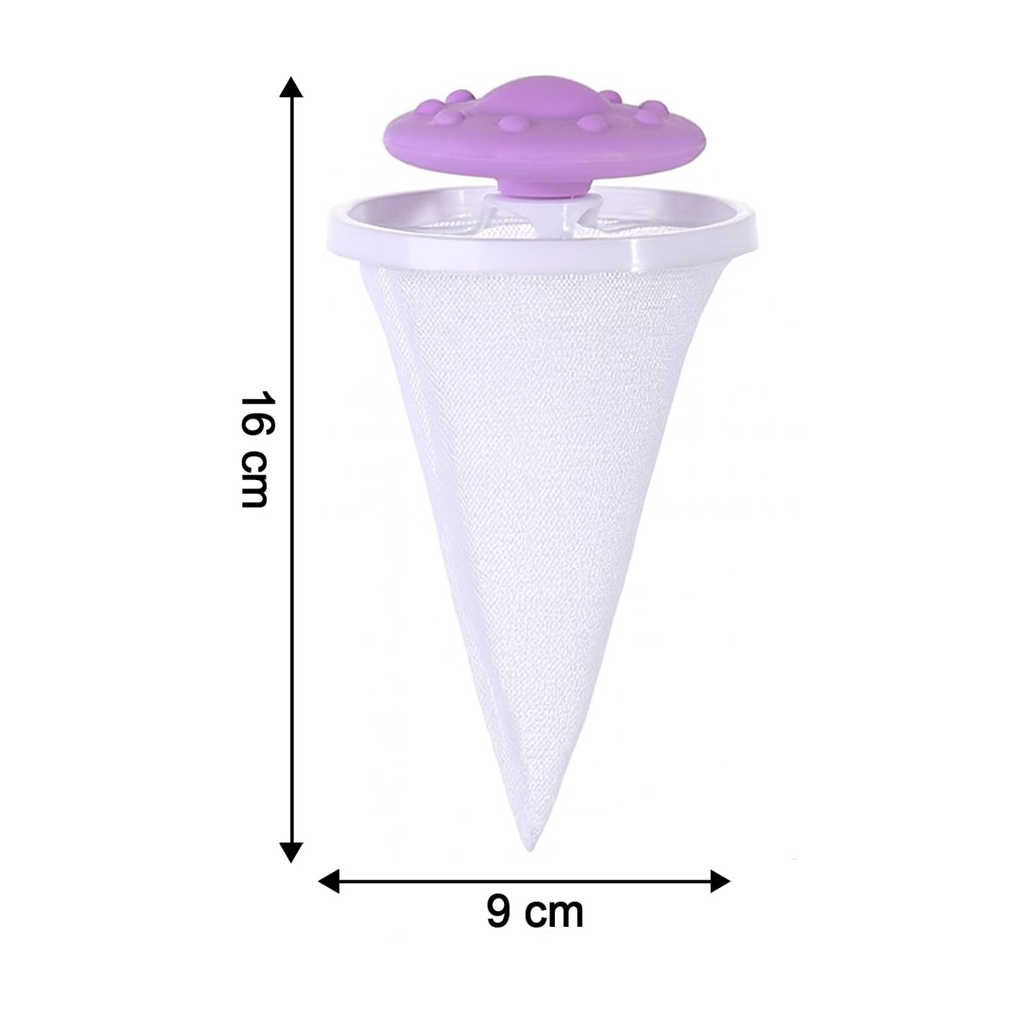 Floating Washing Machine Lint Mesh Filter Bag – Reusable Hair & Lint Catcher Net for Automatic Washers (1 Pc)