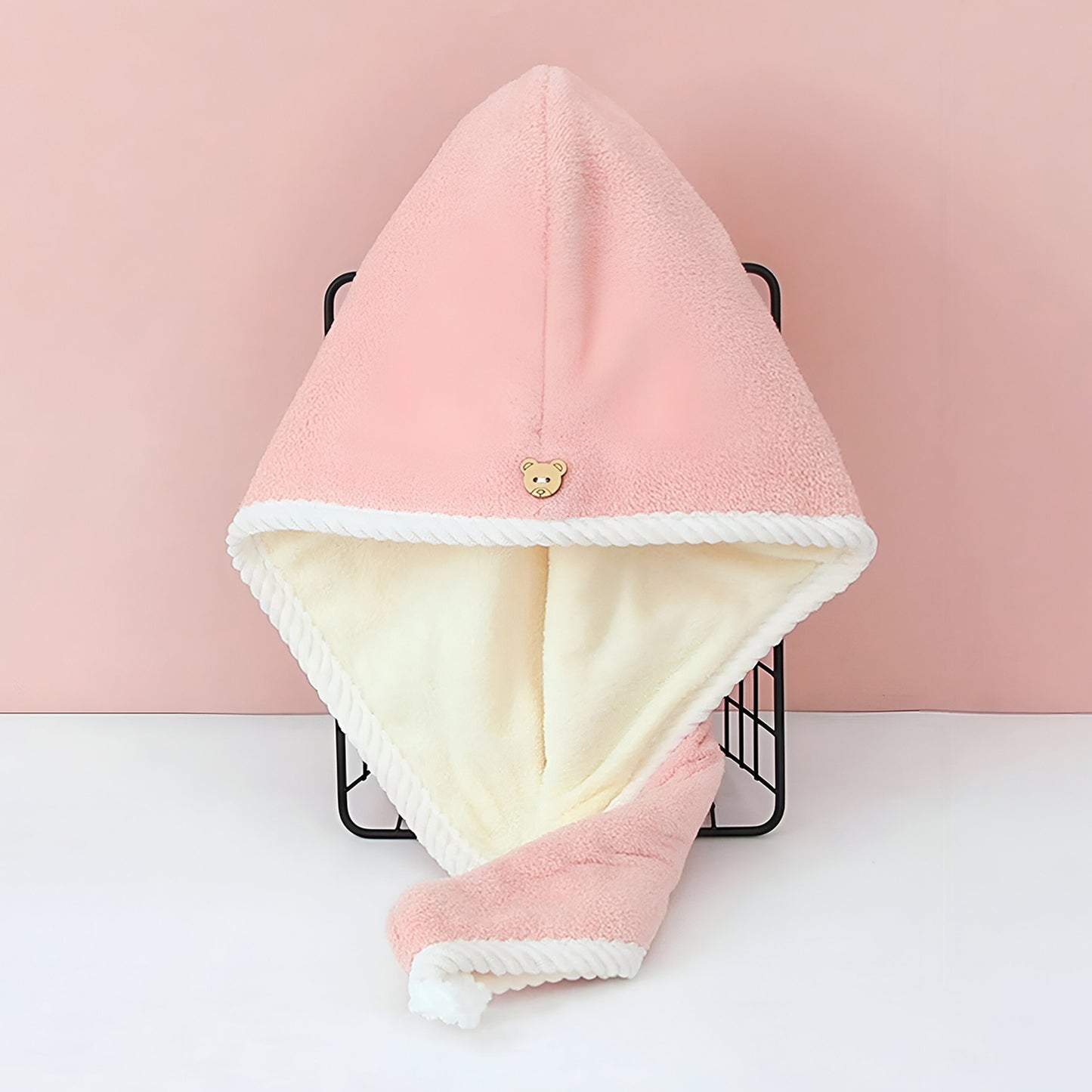Hair Drying Magic Hair Cap Towel Wrap For Women Bath Towels (1 Pc)