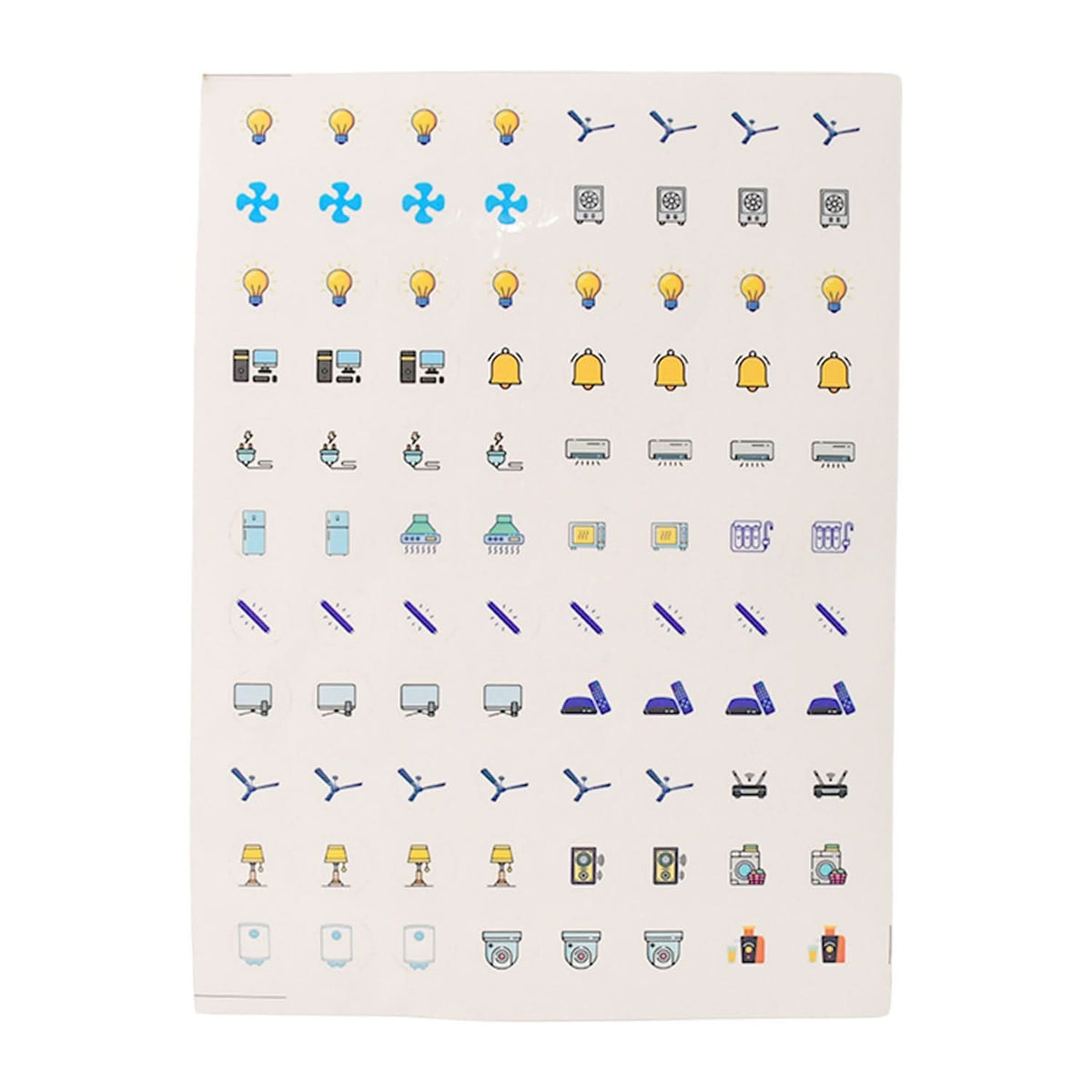 Smart Switch Icon Sticker Sheet (1 Sheet 88 Icons) HP DD