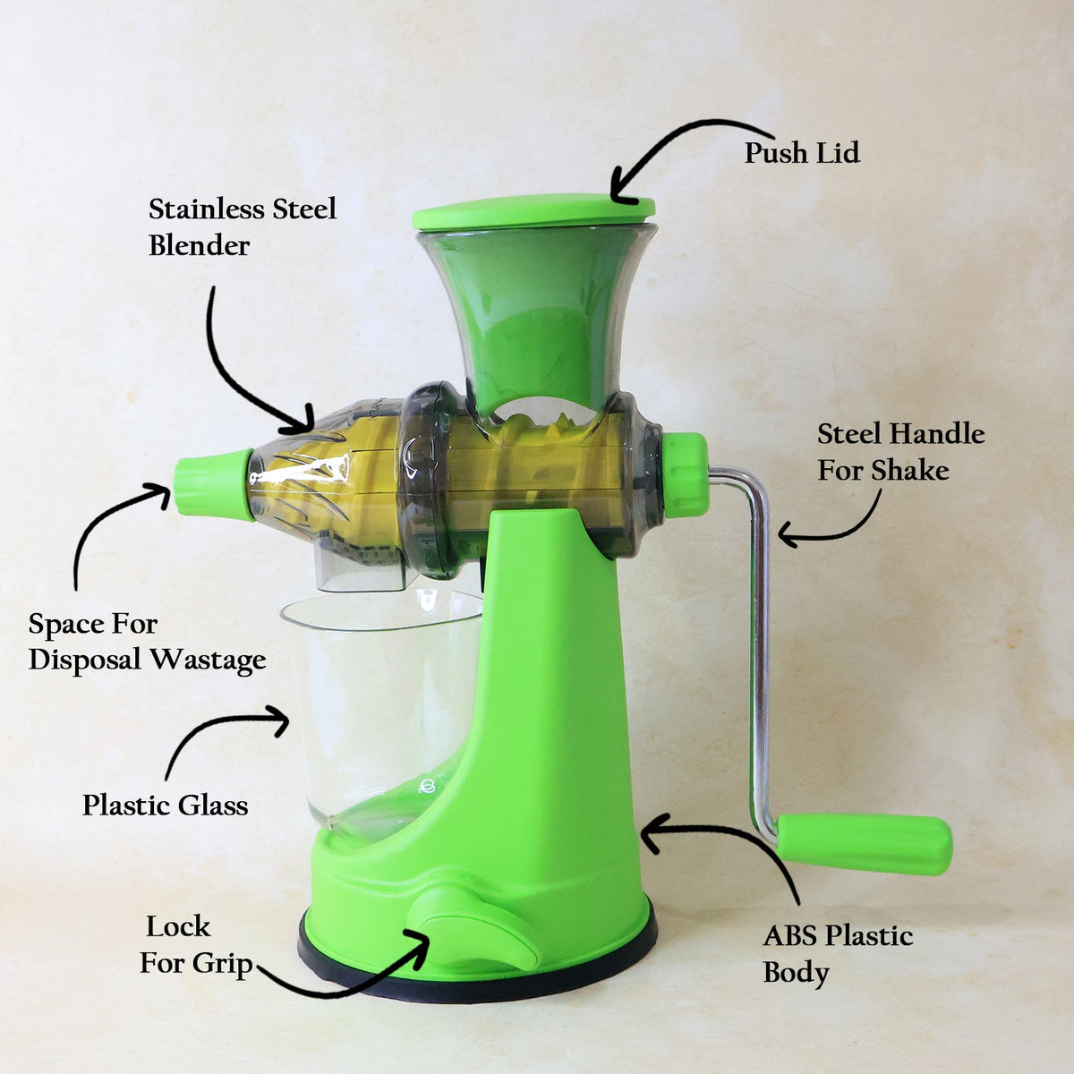 Supermom Manual Multi-functional Fruit And Vegetable Juicer (1 Pc) HP DD