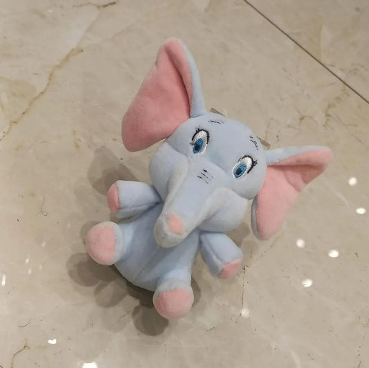 Charming Mini Elephant Plush Keychains - HalfPe