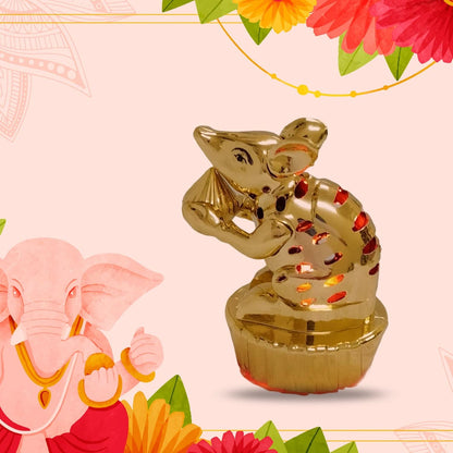 Multicolor LED Mushak Light – Ganpati & Festival Decorative Lamp