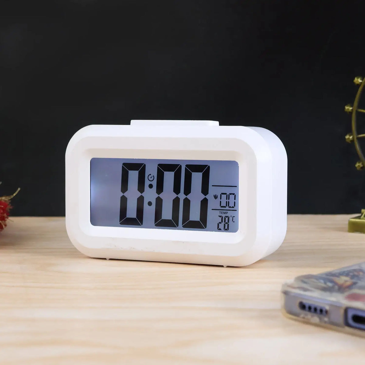 Modern Digital Led Alarm Mini Clock (1 Pc) HP DD