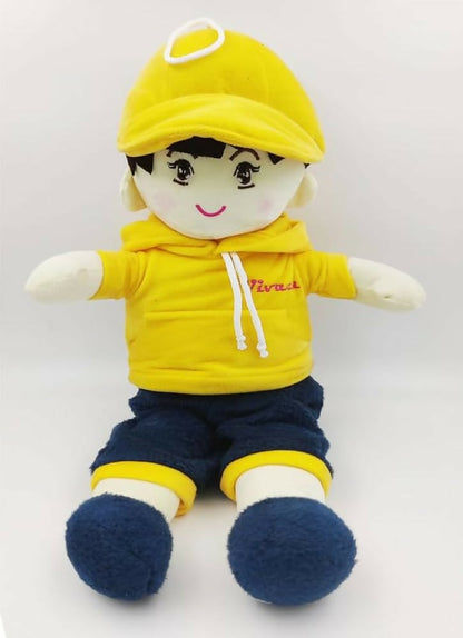 Super Soft Trenz Boy Plush Toy (Yellow)