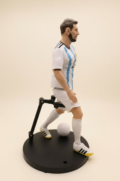 Lionel Messi figure, Argentina soccer toy, World Cup Messi, Messi action figure, soccer player collectible, Argentina jersey toy, Messi SAHANA GIFTS & STATIONARY