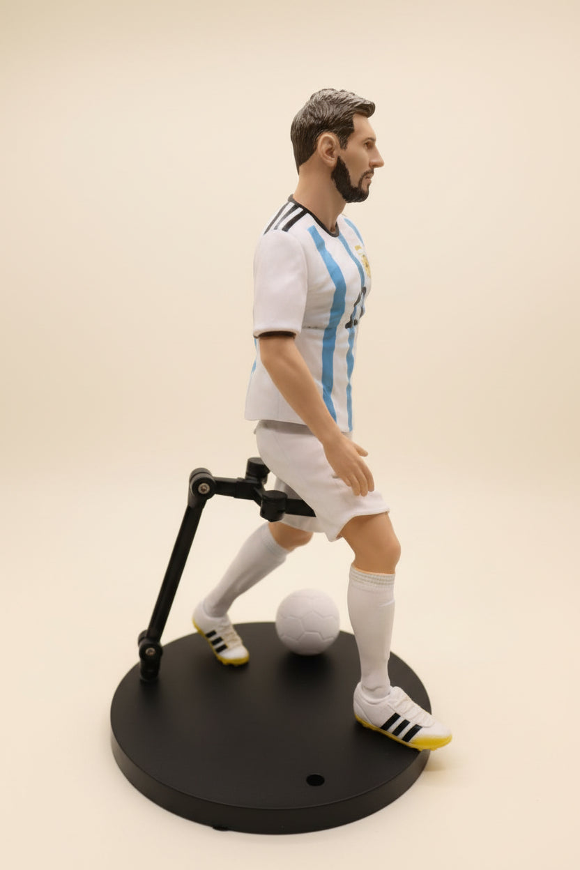 Lionel Messi figure, Argentina soccer toy, World Cup Messi, Messi action figure, soccer player collectible, Argentina jersey toy, Messi SAHANA GIFTS & STATIONARY