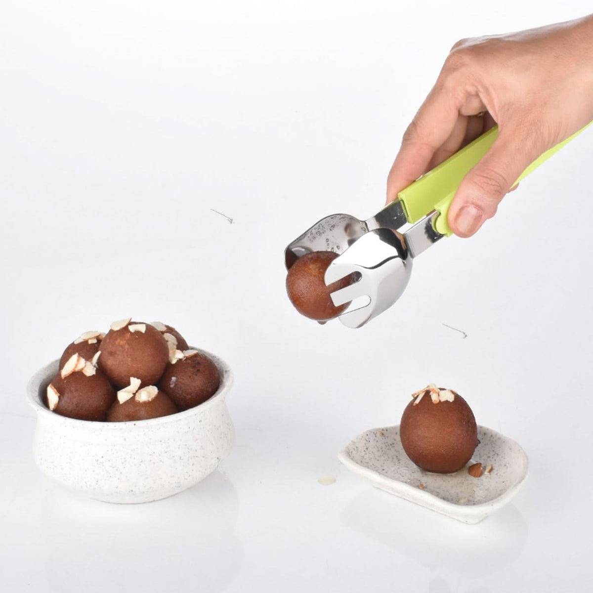 Multi-Purpose Salad Serving Tongs – Stainless Steel & Silicone Kitchen Utensil HP DD