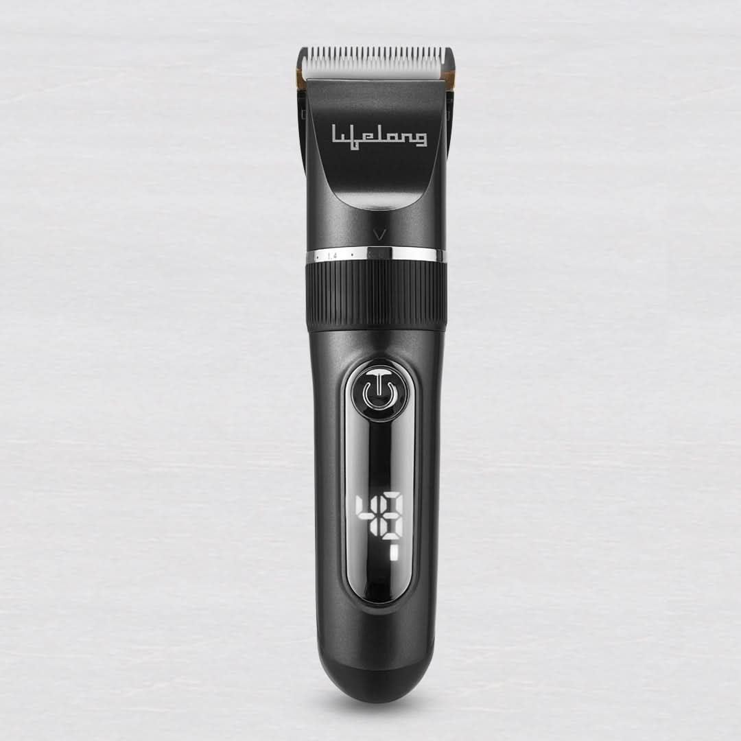 ACE PRO Rechargeable Hair Clipper With Digital Display 6 Combs (3 Mm - 12 Mm)