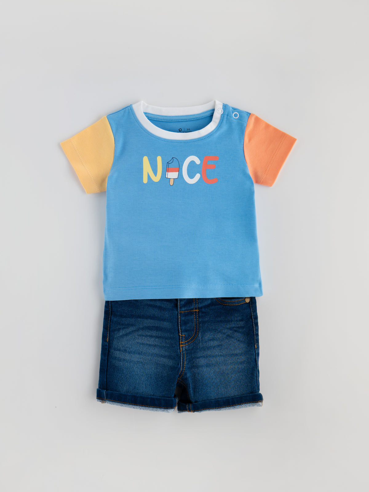 Popees Stylish & Skin-friendly Co-ord Set (3-24 Months) for Boys - Image 1