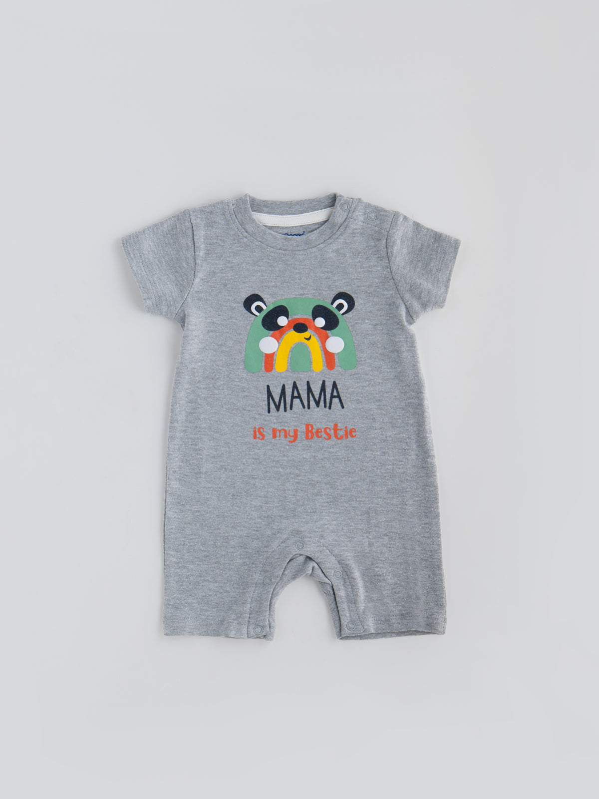 Popees Comfy & Cute Printed Half Sleeve Romper (3-18 Months) for Boys - Image 1
