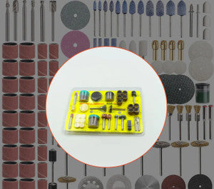 Rotary Tool Accessories Kit Mini Drill Bit Set