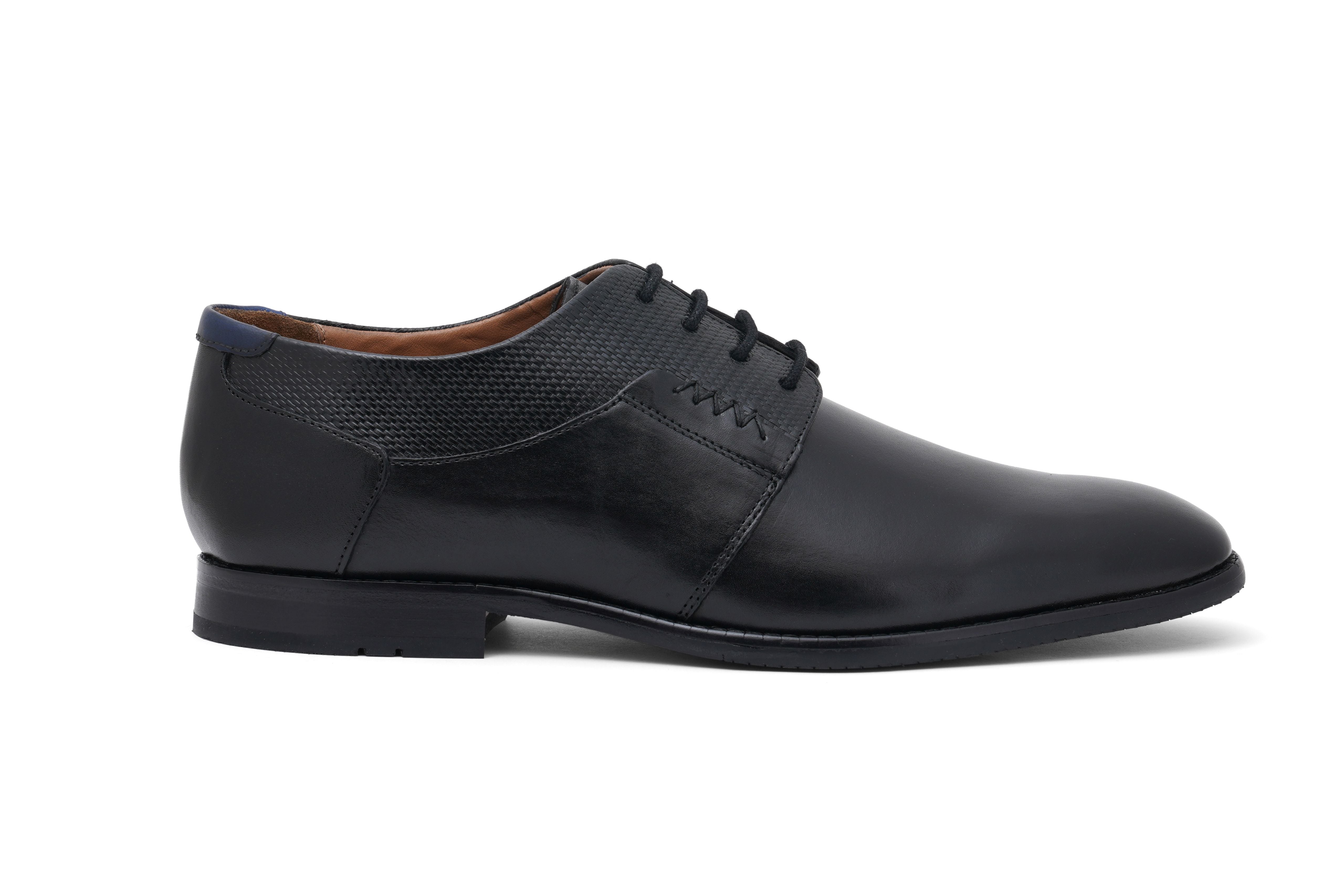 The Colombo Ruosh Men Black Formal Lace-Up