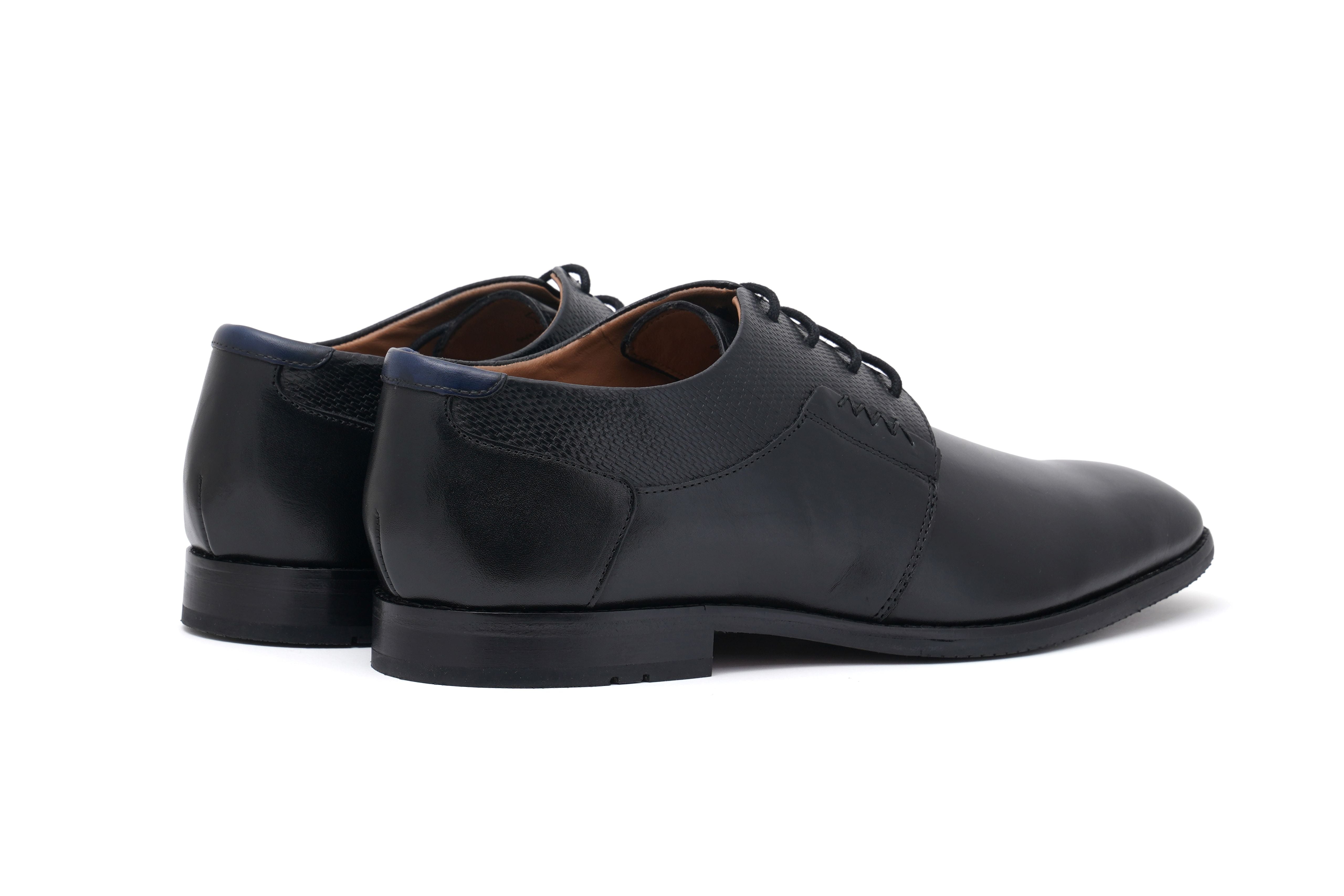 The Colombo Ruosh Men Black Formal Lace-Up