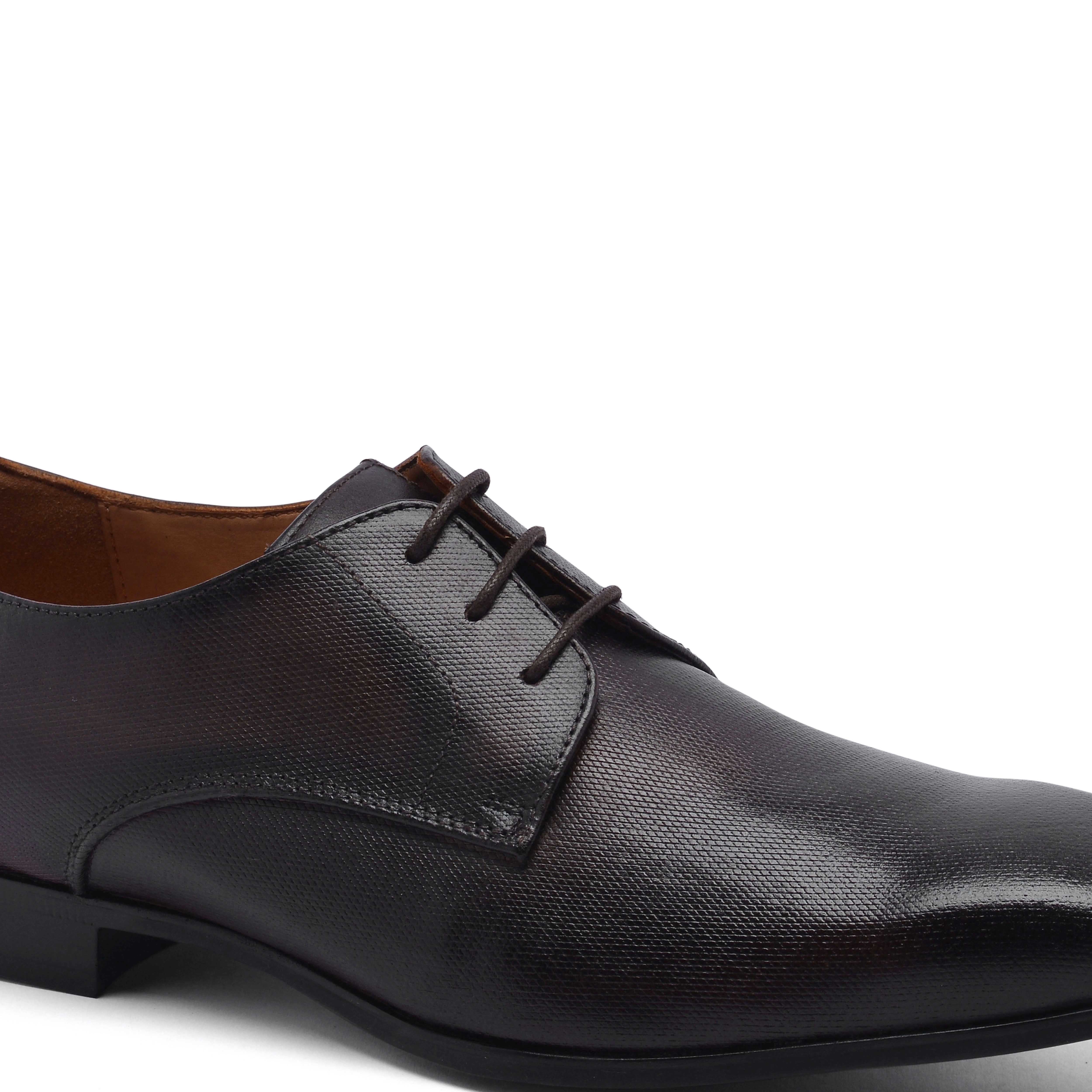 The King Ruosh Men Brown Formal Lace-Up