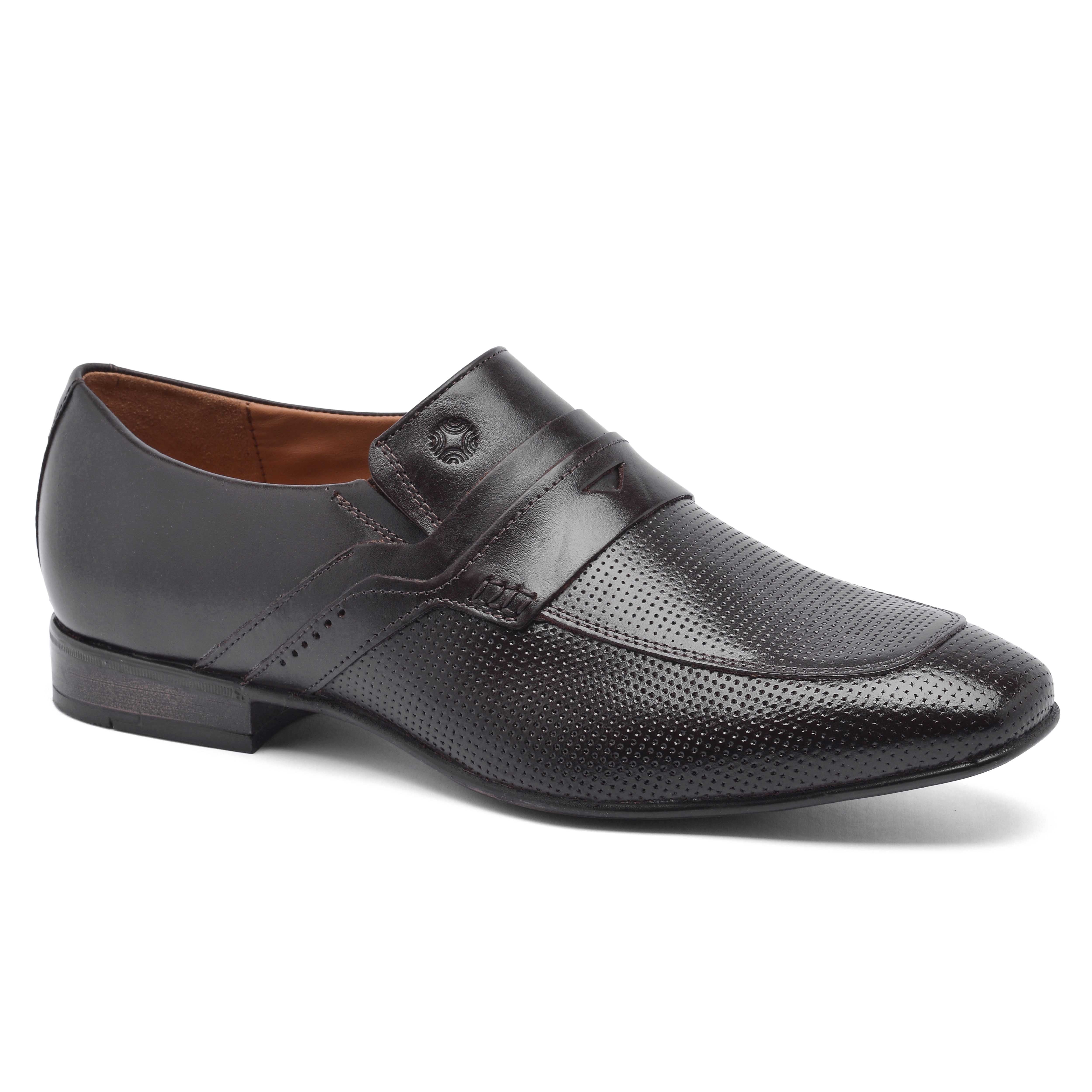 The Mattia Ruosh Men Brown Formal Slip-On