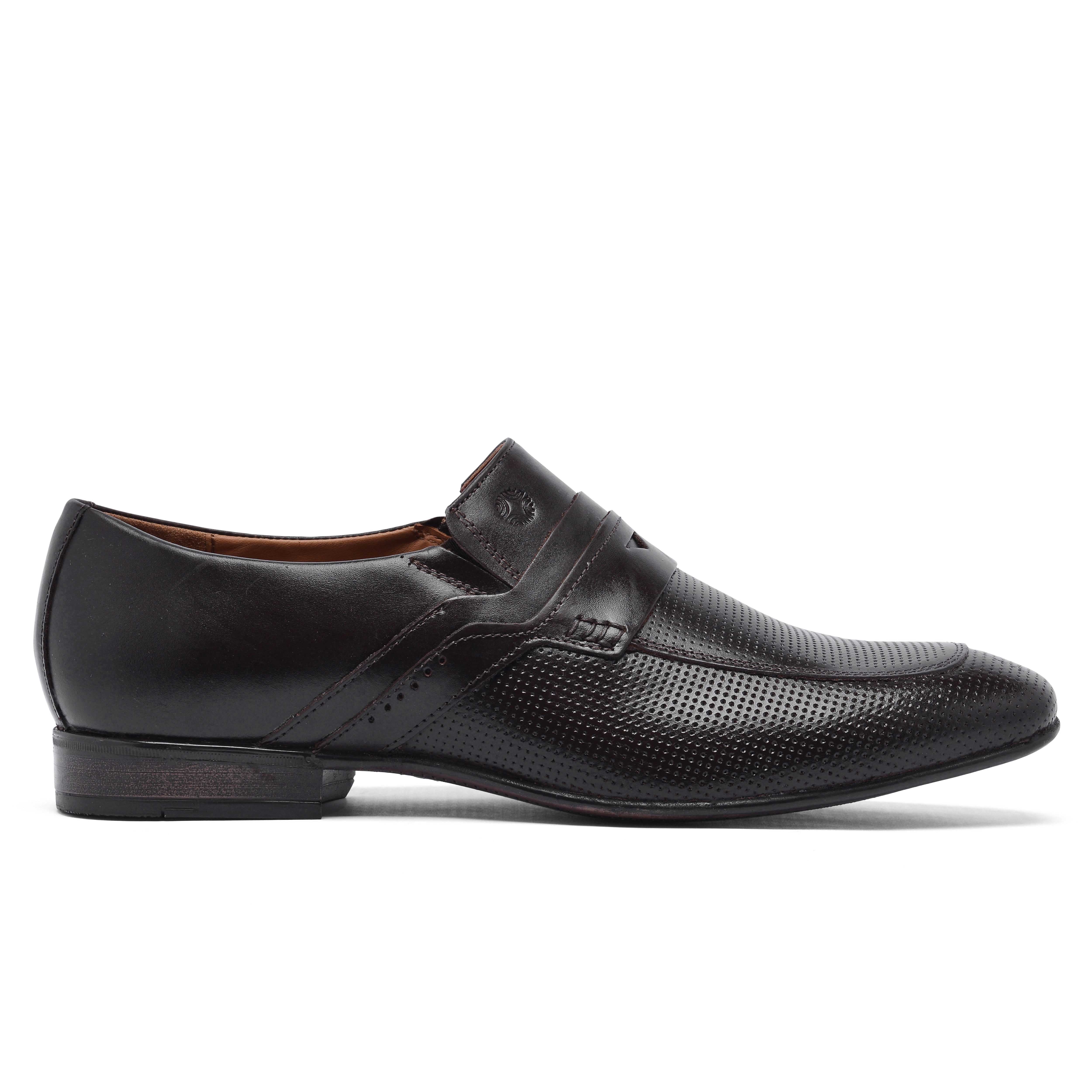 The Mattia Ruosh Men Brown Formal Slip-On