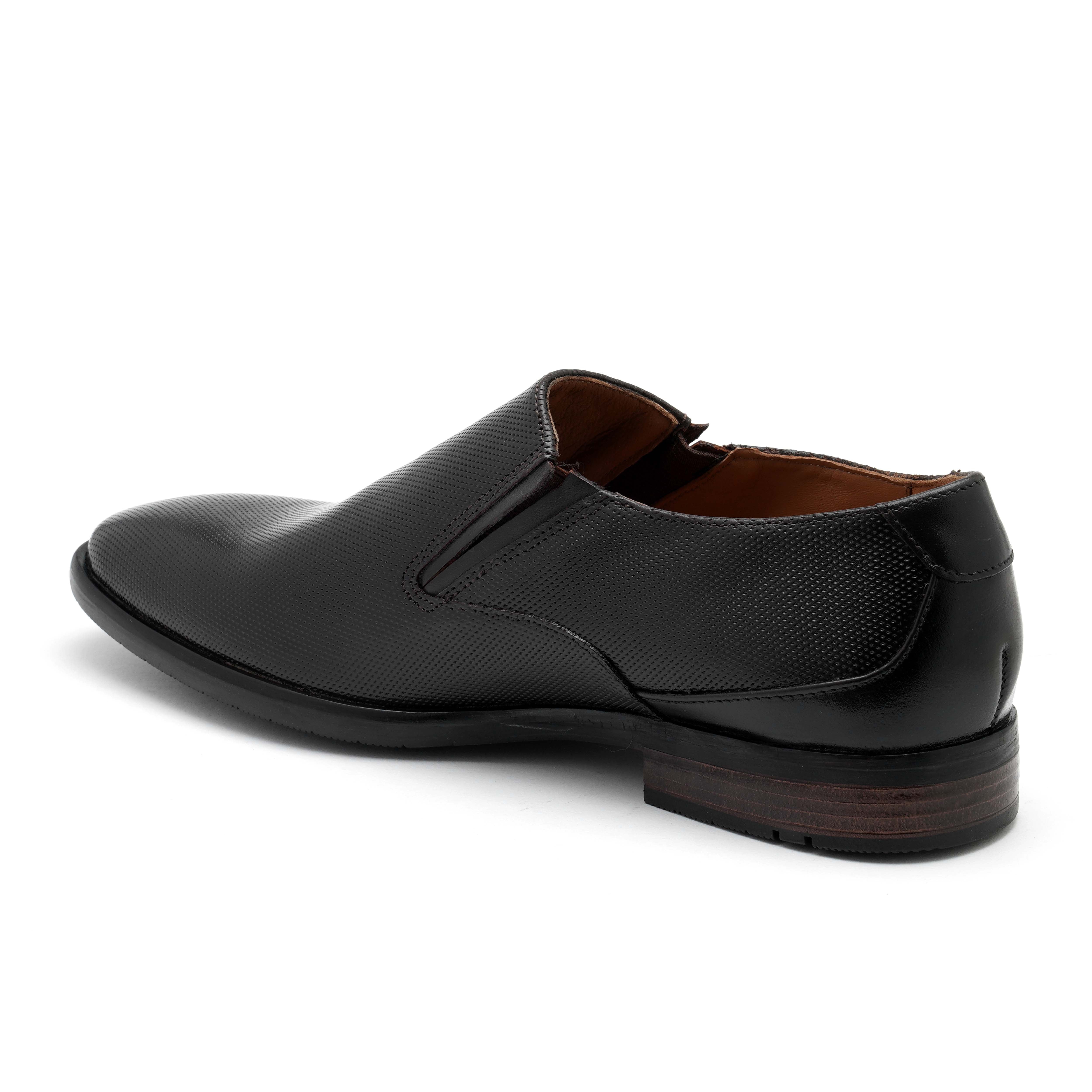 The Newyork Ruosh Men Brown Formal Slip-On